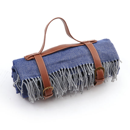 Tassel Picnic Blanket | Boho Camping & Outdoor Picnic Mat