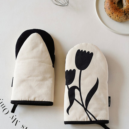 Thickened Anti-scalding Heat Insulation Gloves For Oven