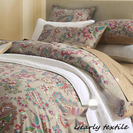 Paisley Cotton Bedding Set | 60s Gauze Duvet Cover