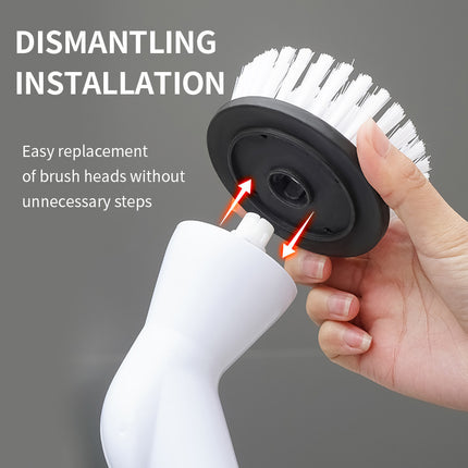 6-in-1 Wireless Electric Cleaning Brush | Extendable Scrubber – Ikeame