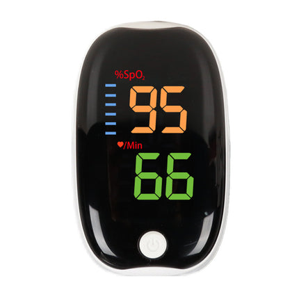 Portable Finger Clip Pulse Oximeter – Blood Oxygen & Heart Rate Monitor