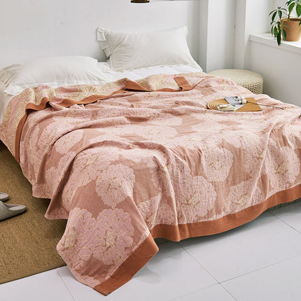 Five-layer nap thin blanket cotton yarn – Trendy & Practical for Daily Living