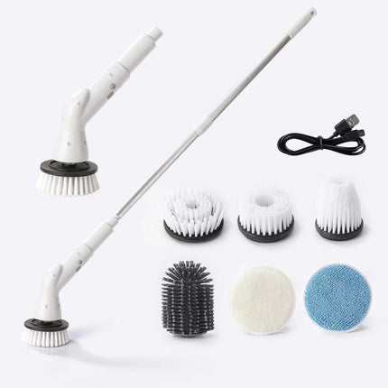 6-in-1 Wireless Electric Cleaning Brush | Extendable Scrubber – Ikeame