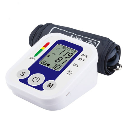 Household Upper Arm Blood Pressure Monitor – Precise Measurement with Multi-Voice Function