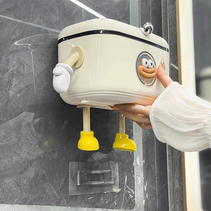 Tissue Box Home Bathroom Wall-mounted Punch-free