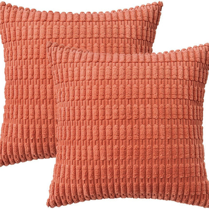 Colourful Wheat-Ear Corduroy Cushions – Soft & Stylish 45x45 cm