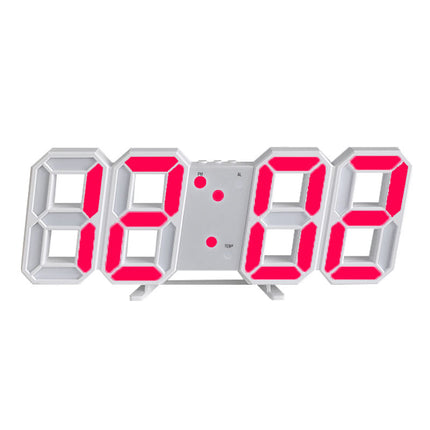 Digital wall mounted clock led electronic gift alarm clock large clock temperature clock – Trendy & Practical for Daily Living