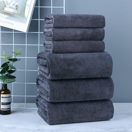 Hotel-Style Thickened Microfibre Towels – Absorbent Bath & Bed Towels | Ikeame
