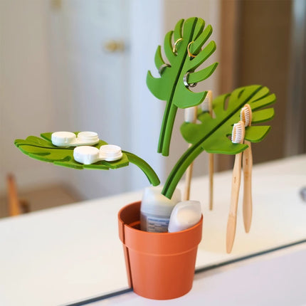 Simulation Plant Bathroom Storage Box | Toothbrush Holder – Ikeame