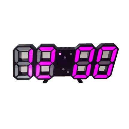 Digital wall mounted clock led electronic gift alarm clock large clock temperature clock – Trendy & Practical for Daily Living