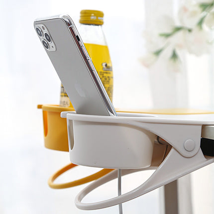 Clip-On Desk Cup Holder – Tableside Drink & Phone Organiser