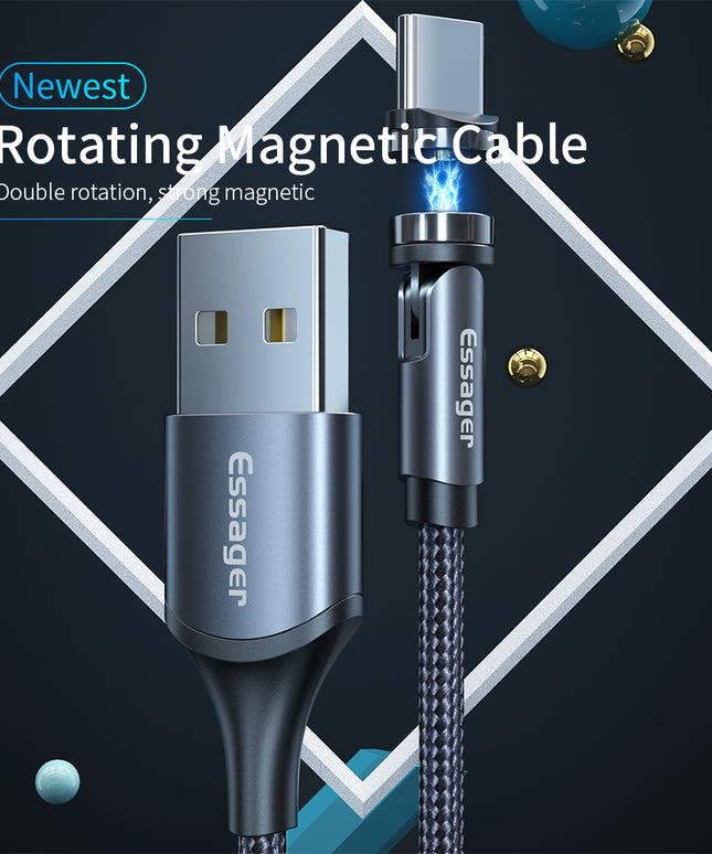 Essager 360° Rotating Magnetic Charging Cable