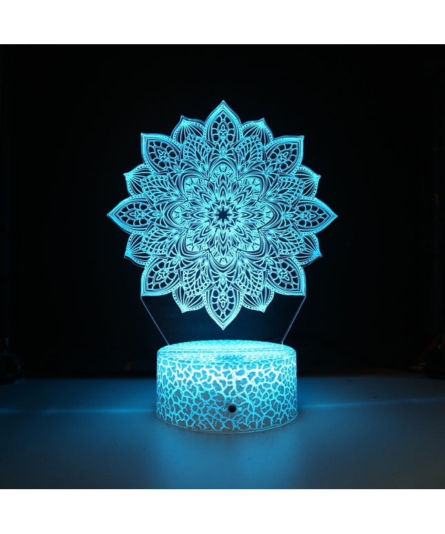 Colourful Touch LED Light Panels – 6 Designs, 7 or 16 Colours (Optional Remote Control)