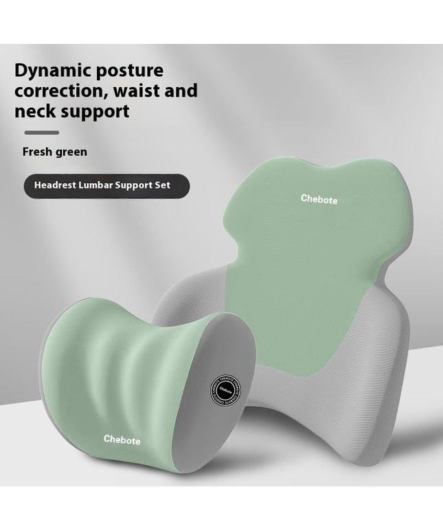 Automotive Ergonomic Neck and Lumbar Supports