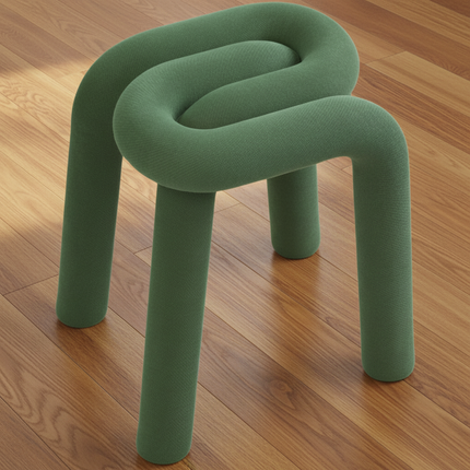 Funky Nordic Bent Chair/Stool – Creative Minimalist Design