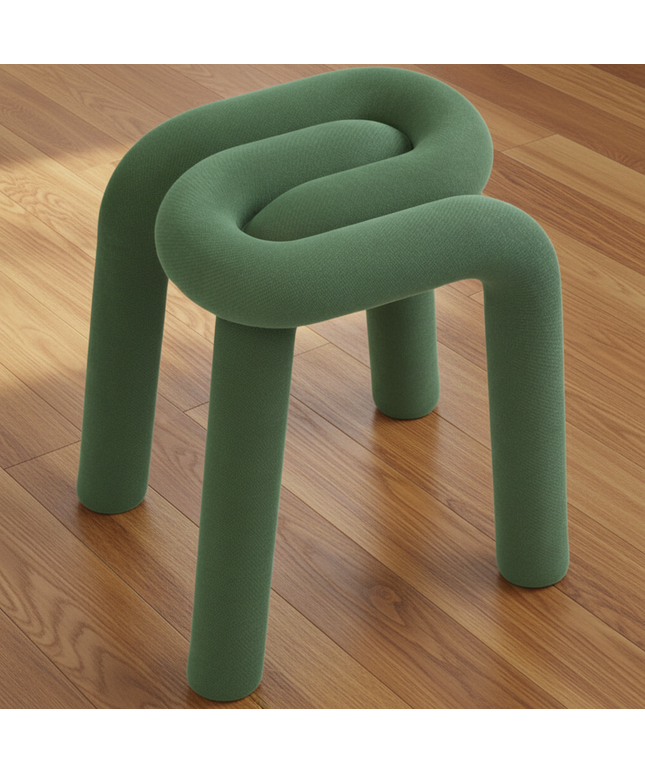 Funky Nordic Bent Chair/Stool – Creative Minimalist Design