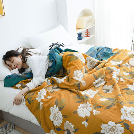 Cotton Gauze Blanket | 5 Layer Soft Summer Quilt