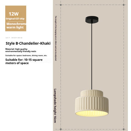 Nordic Style Ceiling Light – Pendant & Flush Mount | 4 Colours