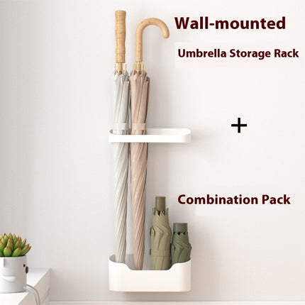 Light Luxury Bathroom Wall-mounted Slippers Storage Rack