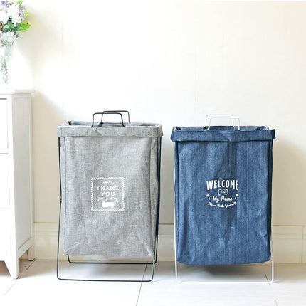 Japanese-Style Waterproof Clothes & Storage Basket