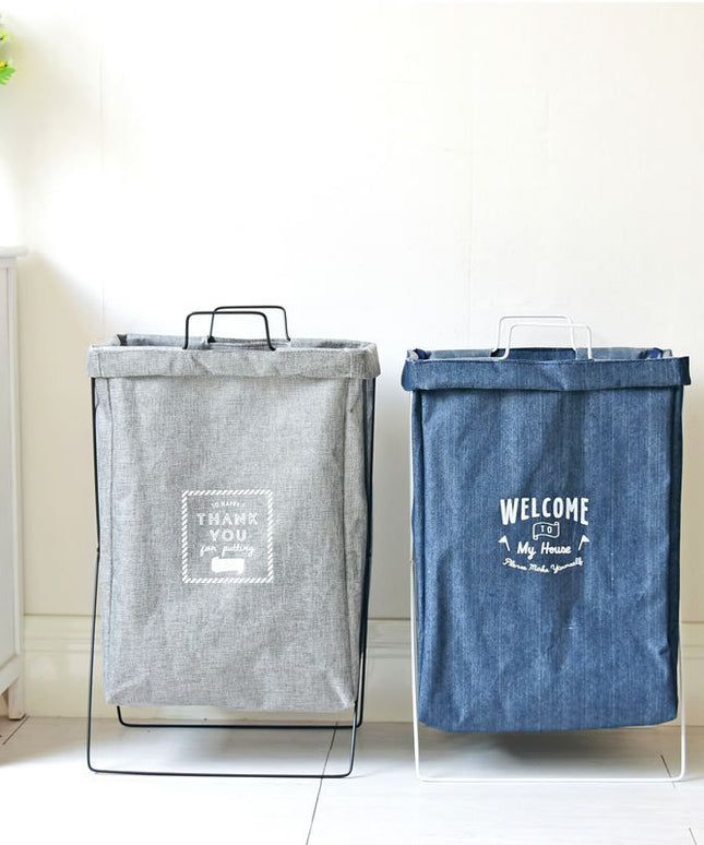 Japanese-Style Waterproof Clothes & Storage Basket