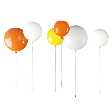Balloon Shaped Ceiling Light Shade – Colourful Modern LED Acrylic Lamp