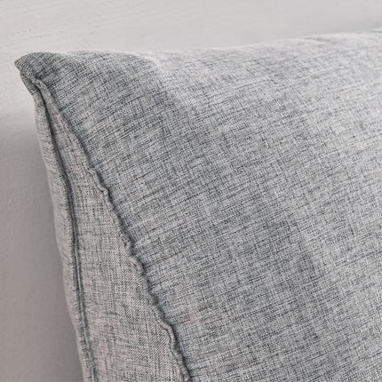 Triangle Bed Backrest Cushion | Cotton Linen Headboard Pillow