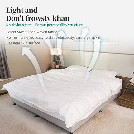 Disposable Portable Bed Duvet Cover Pillowcase Travel Double-bed Four-piece Suit Three-piece Set