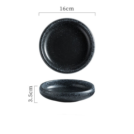 Small Dish Seasoning Ceramic Circular