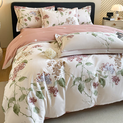 Cotton four-piece cotton quilt cover bed sheet bedding – Trendy & Practical for Daily Living