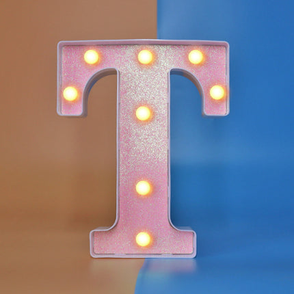 Night Light English Letter Lamp Birthday Party