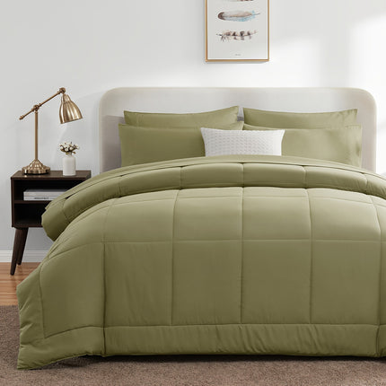 Block Colour Luxury 4-Piece Bedding Set