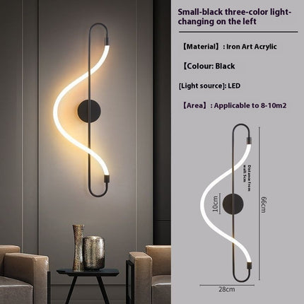 Creative Wall Lamp – Modern LED Bedroom & Living Room Lighting | Ikeame