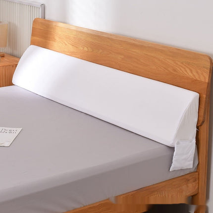 Long Triangle Foam Wedge Pillow – Gap Filler for Bed
