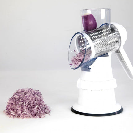 3 In 1 Manual Vegetable Slicer with Suction Base