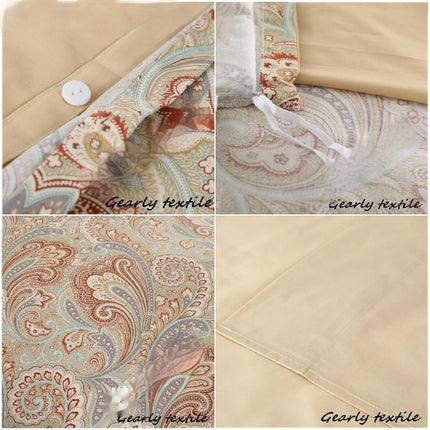 Paisley Cotton Bedding Set | 60s Gauze Duvet Cover