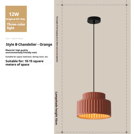 Nordic Style Ceiling Light – Pendant & Flush Mount | 4 Colours