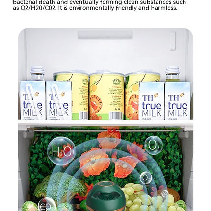 New Household Refrigerator Deodorant Purifier Food Preservation Wardrobe Small