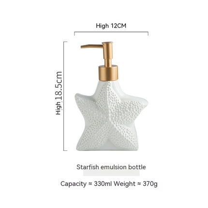 Nordic Ceramic Hand Sanitiser & Soap Dispenser 🐚✨
