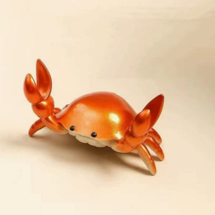 🦀 Weightlifting Crab Pen Holder – Small Desk, Big Personality