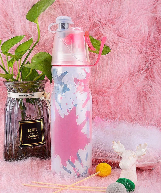 Cooling Spray Water Bottle | 590ml Misting Sports Bottle
