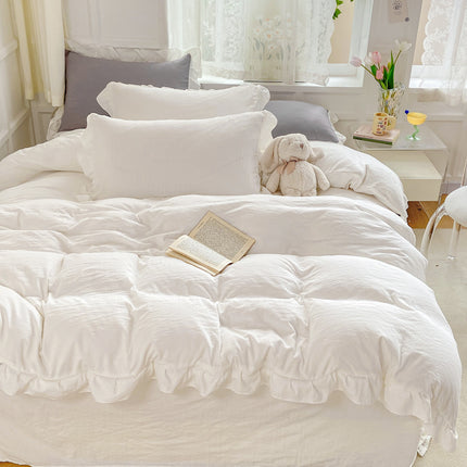 Princess Cotton Bedding Set | Instagram Aesthetic Duvet Cover