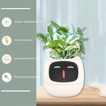 IVY Smart Planter AI Interactive Plant Pot with Expressions