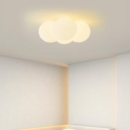 Modern Minimalist Cloud Ceiling Light – 4-Head LED Fixture | Ceiling & Chandelier