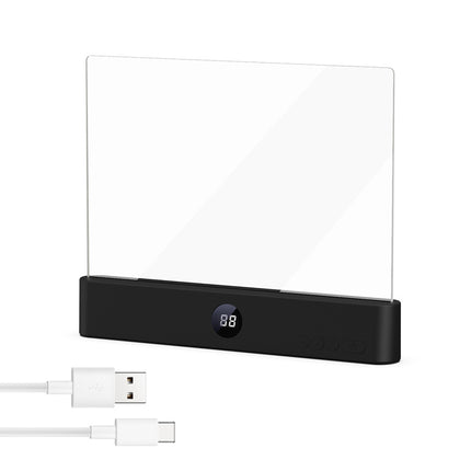 Rechargeable LED Tablet Reading Light – 3 Modes, Stepless Brightness, Timer