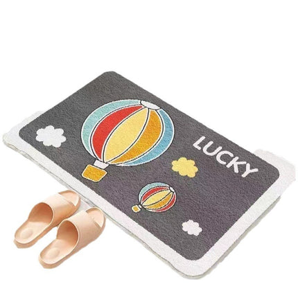 Simple Home Bathroom Non-slip Decorative Floor Mat