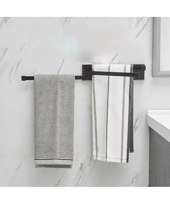 Nordic Bathroom Non-perforated Towel Rack Bathroom