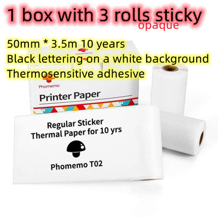 Portable Mini Thermal Label Printer Bluetooth Inkless Pocket Printer