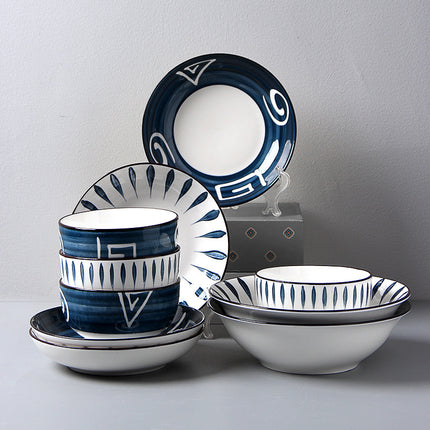 Bone China Tableware Set | Japanese Style Dinner Set
