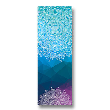 Printed Yoga Towel – Colourful Microfibre Towel | Ikeame